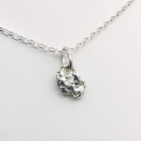 Pendentif Pépite D'Argent 3 Pendentif Pépite D'Argent