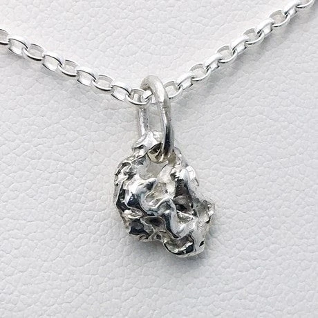Pendentif Pépite D'Argent 4 Pendentif Pépite D'Argent – Image 2