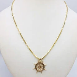 Pendentif Barre De Gouvernail En Or -Vivalatina Boutiqe Photoscape460x460