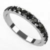 Alliance Diamant Noir 2 Alliance Diamant Noir -Vivalatina Boutiqe alliance diamants noir femme or blanc 18 carats 2