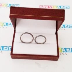 Alliance Jonc En Or Noir -Vivalatina Boutiqe alliance jonc or noir 4