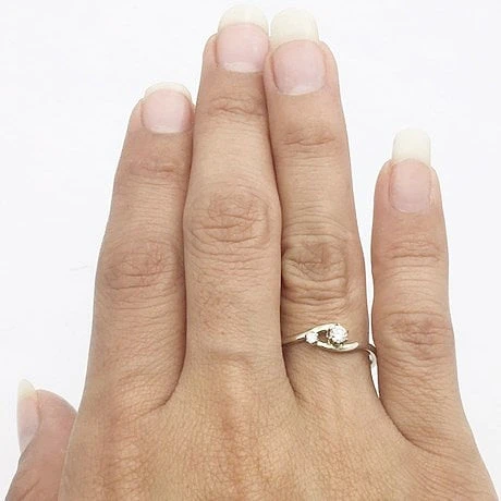 Bague 2 Diamants Pour Femme En Or 14 Bague 2 Diamants Pour Femme En Or – Image 12