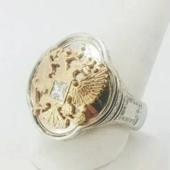 Bague Aigle -Vivalatina Boutiqe bague aigle en or 2