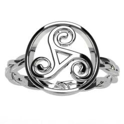 Bague Celtique Triskel 16 Bague Celtique Triskel -Vivalatina Boutiqe bague celtique triskel or 1