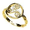Bague Celtique Triskel 1 Bague Celtique Triskel -Vivalatina Boutiqe bague celtique triskel or 10
