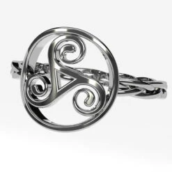 Bague Celtique Triskel 17 Bague Celtique Triskel -Vivalatina Boutiqe bague celtique triskel or 4