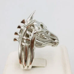 Bague Cheval En Argent 22 Bague Cheval En Argent -Vivalatina Boutiqe bague cheval argent 4 Copy