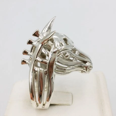 Bague Cheval En Argent 8 Bague Cheval En Argent – Image 6