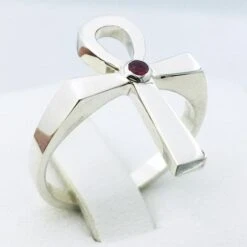 Bague Croix Ankh 28 Bague Croix Ankh -Vivalatina Boutiqe bague croix ankh rubis 9