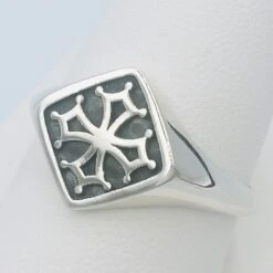 Bague Croix Occitane -Vivalatina Boutiqe bague croix occitane 1 21fccc27 d3fc 4c16 b546 f23390780386