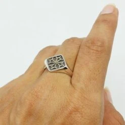 Bague Croix Occitane -Vivalatina Boutiqe bague croix occitane or 3