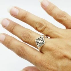 Bague Croix Occitane -Vivalatina Boutiqe bague croix occitane or 4