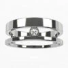 Bague Double Anneau En Or -Vivalatina Boutiqe bague double anneau or blanc 18 carats 2