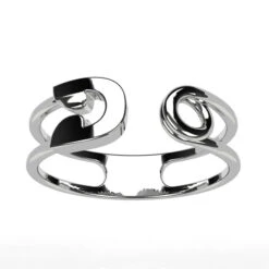 Bague Épingle à Nourrice En Or -Vivalatina Boutiqe bague epingle or blanc 18 carats 2