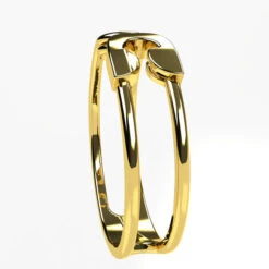 Bague Épingle à Nourrice En Or -Vivalatina Boutiqe bague epingle or jaune 18 carats 4