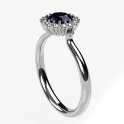 Bague De Fiançailles Ancienne -Vivalatina Boutiqe bague fiancailles ancienne or blanc 18 carats 4