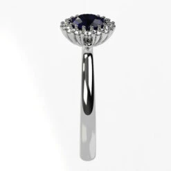 Bague De Fiançailles Ancienne -Vivalatina Boutiqe bague fiancailles ancienne or blanc 18 carats 5