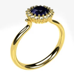 Bague De Fiançailles Ancienne -Vivalatina Boutiqe bague fiancailles ancienne or jaune 18 carats 2