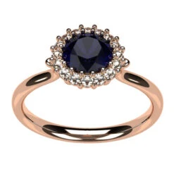 Bague De Fiançailles Ancienne -Vivalatina Boutiqe bague fiancailles ancienne or rose 18 carats 3