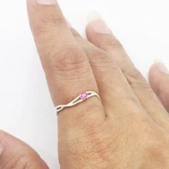 Bague De Fiançailles Simple -Vivalatina Boutiqe bague fiancailles argent rubis 8 38be30b9 2300 4608 ae24 f2f07477d0a5