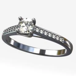 Bague De Fiançailles Platine -Vivalatina Boutiqe bague fiancailles platine 6