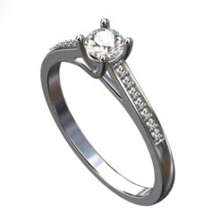 Bague De Fiançailles Platine -Vivalatina Boutiqe bague fiancailles platine 7