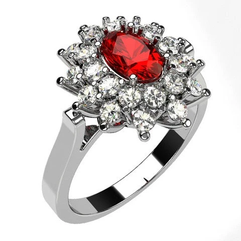 Bague De Fiançailles Vintage De Type Panier – Image 3