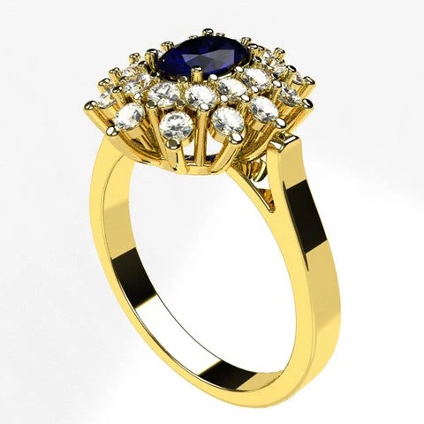 Bague De Fiançailles Vintage De Type Panier – Image 14