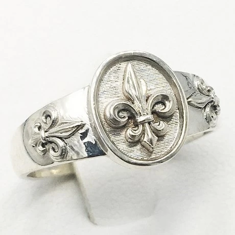 Bague Fleur De Lys 8 Bague Fleur De Lys – Image 6