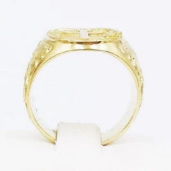 Chevalière Franc-maçon -Vivalatina Boutiqe bague franc macon or jaune 2