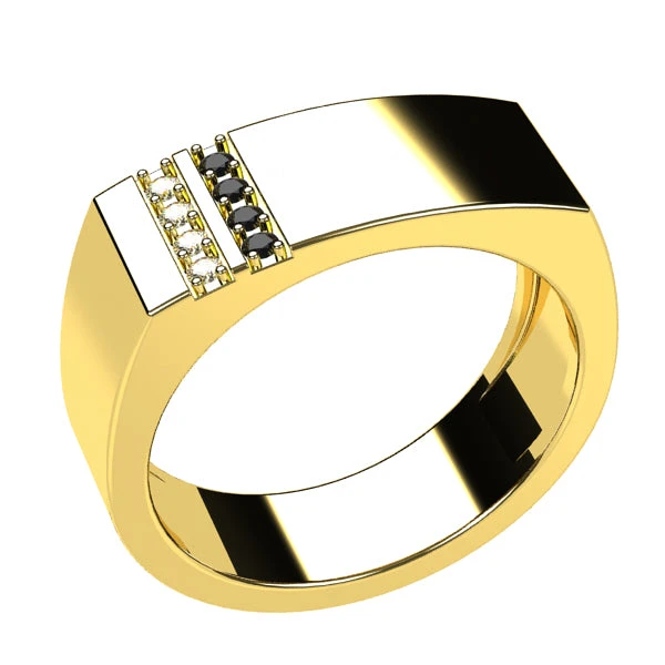 Bague Pour Homme Avec Diamants 5 Bague Pour Homme Avec Diamants – Image 3