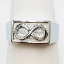 Bague Infini Pour Homme -Vivalatina Boutiqe bague homme infini or blanc 18 carats 5