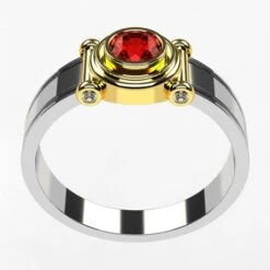 Bague Pour Homme Avec Pierre Précieuse -Vivalatina Boutiqe bague homme pierre precieuse 18