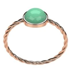 Bague Pierre De Jade En Or Pour Femme -Vivalatina Boutiqe bague jade or 10