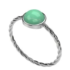 Bague Pierre De Jade En Or Pour Femme -Vivalatina Boutiqe bague jade or 5