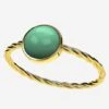 Bague Pierre De Jade En Or Pour Femme -Vivalatina Boutiqe bague jade or 8