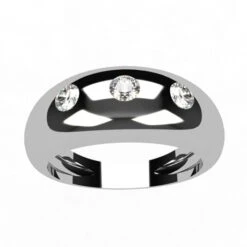 Bague Jonc Trois Diamants -Vivalatina Boutiqe bague jonc 3 diamants 4