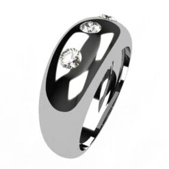 Bague Jonc Trois Diamants -Vivalatina Boutiqe bague jonc 3 diamants 5