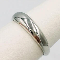 Bague Jonc En Or 18 Carats -Vivalatina Boutiqe bague jonc large or 18 carats 7