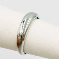 Bague Jonc En Or 18 Carats -Vivalatina Boutiqe bague jonc large or 18 carats 8