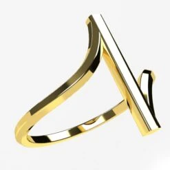 Bague Minimaliste En Or -Vivalatina Boutiqe bague minimaliste 29