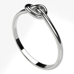 Bague Noeud 20 Bague Noeud -Vivalatina Boutiqe bague noeud or blanc 18 carats