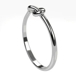 Bague Noeud 18 Bague Noeud -Vivalatina Boutiqe bague noeud or blanc 18 carats 3