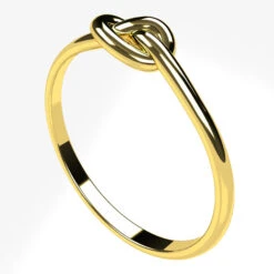 Bague Noeud 24 Bague Noeud -Vivalatina Boutiqe bague noeud or jaune 18 carats