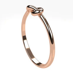 Bague Noeud 26 Bague Noeud -Vivalatina Boutiqe bague noeud or rose 18 carats 3