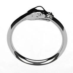 Bague Ouroboros Symbole De L'Infini -Vivalatina Boutiqe bague ouroboros or blanc 18 carats 3