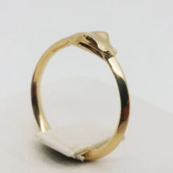Bague Ouroboros Symbole De L'Infini -Vivalatina Boutiqe bague ouroboros or jaune 18k 1 Copy