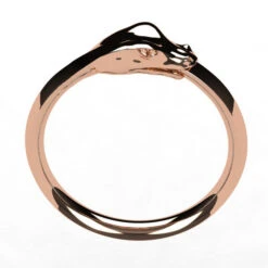 Bague Ouroboros Symbole De L'Infini -Vivalatina Boutiqe bague ouroboros or rose 18 carats 3