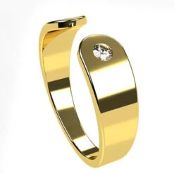 Bague Ouverte Pour Homme -Vivalatina Boutiqe bague ouverte homme 4