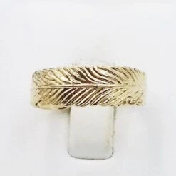 Bague Plume -Vivalatina Boutiqe bague plume femme or 20